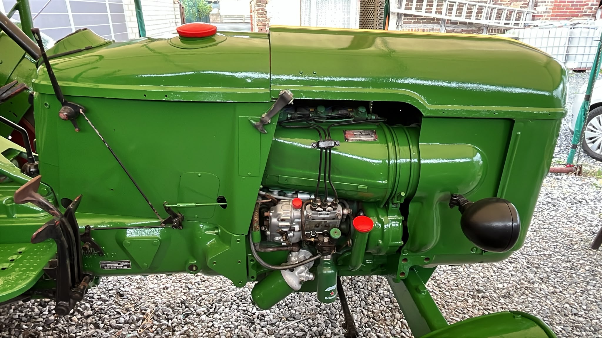 Fertig restaurierter Motor