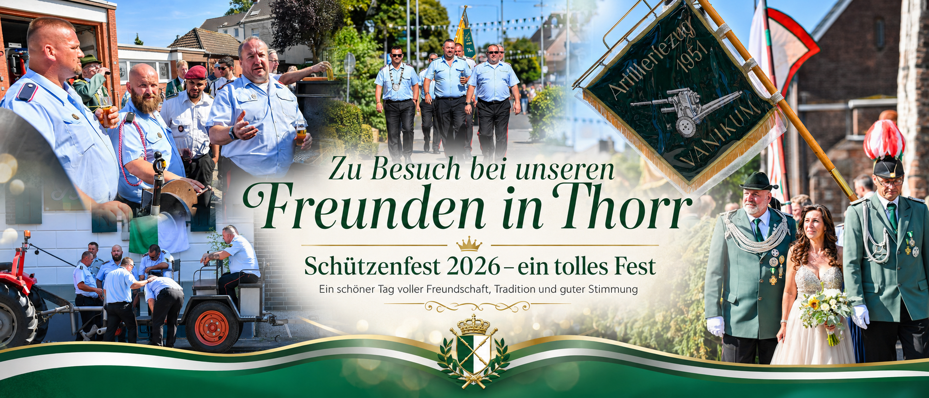 Zu Besuch bei unseren Freunden in Thorr – Schützenfest 2026