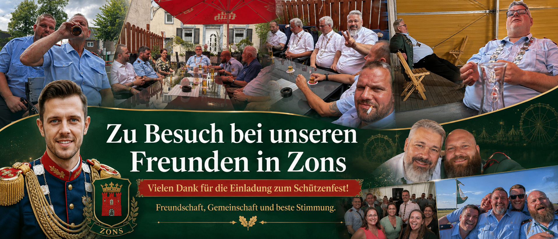 Zu Besuch bei unseren Freunden in Zons