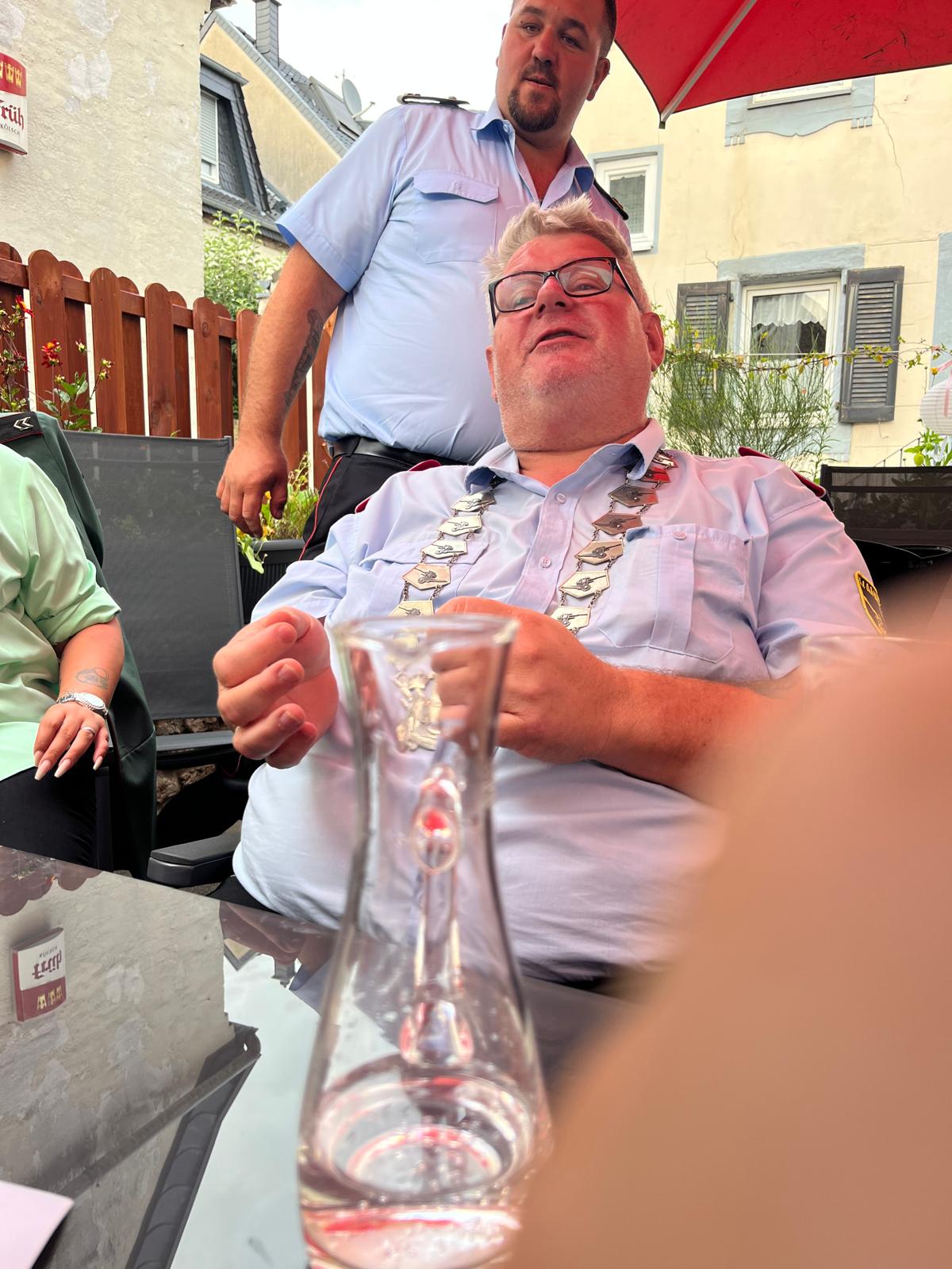 Gemütliche Runde in Zons